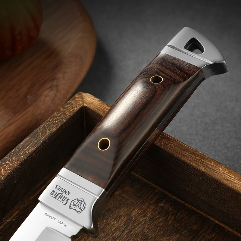 Outdoor knife hunting knives camping high quality profesional self-defense multifunctional portable eating meat fruit knife