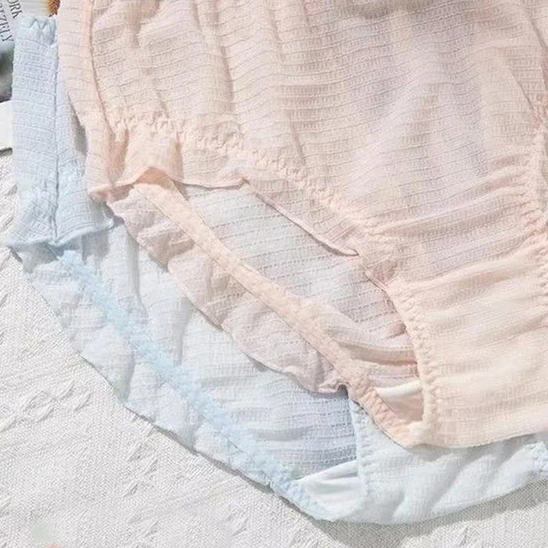 حجم كبير الملابس الداخلية لوليتا الدانتيل كشكش سراويل زوجين مثير متوسطة الخصر المثيرة الملابس الداخلية سيسي القوس شبكة تنفس شير ملخصات