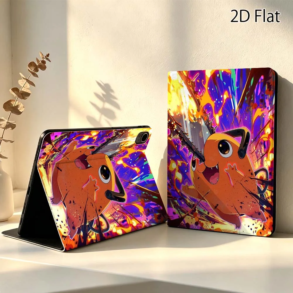 C-Chainsaw man-Pochita For Huawei MediaPad MatePad Pro Air 10.8 T5 T10S M3 M6 M5 C5e SE 11 11.5 Inch Tablet Case Popular