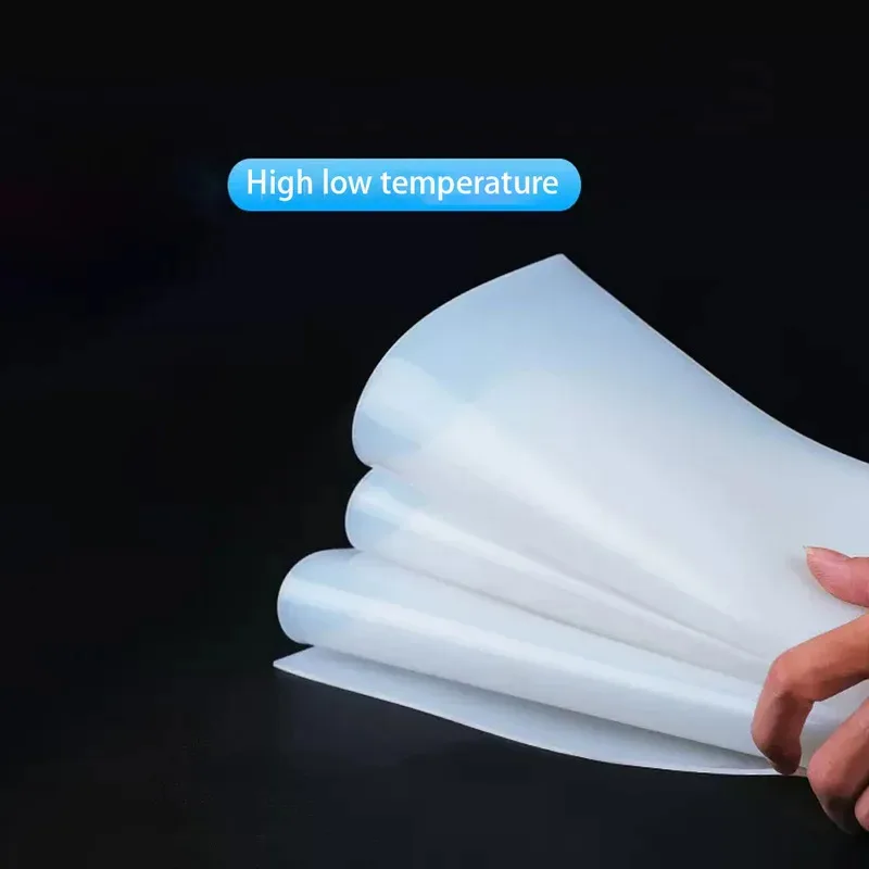 High Temperature Resistant Translucent Silicone Sheet Rubber Mat Home Industry Applications