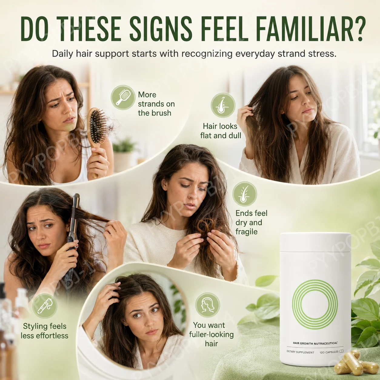 Herbal Hair Nutrition Capsules - Hair Care Herbal ulasan dan harga