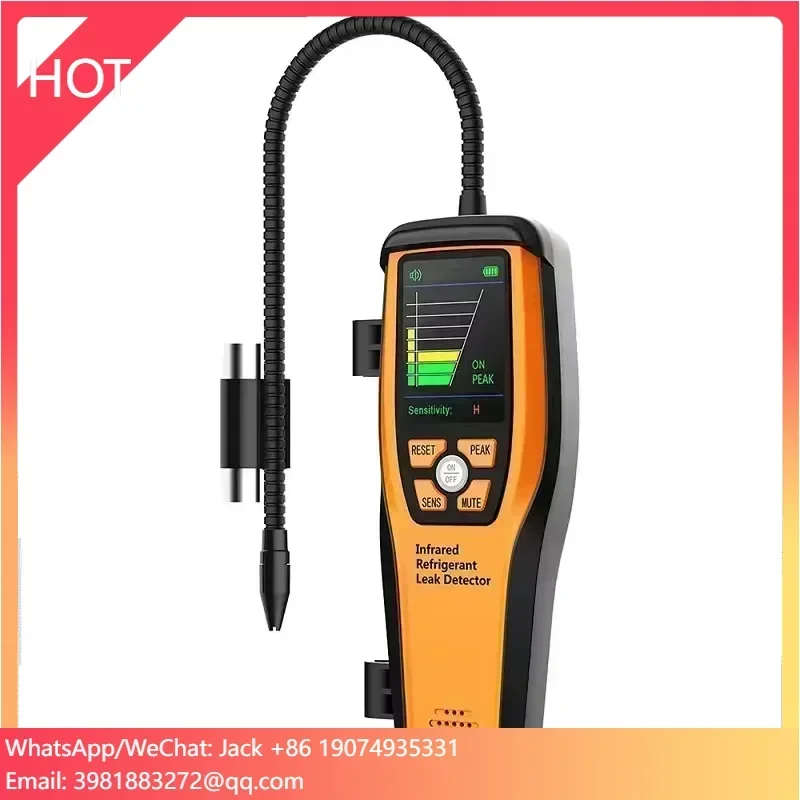 

Elitech ILD-200 Infrared Refrigerant HVAC Leak Detector for Air Conditioner and Automotive Repair Refrigerators Leak Detector