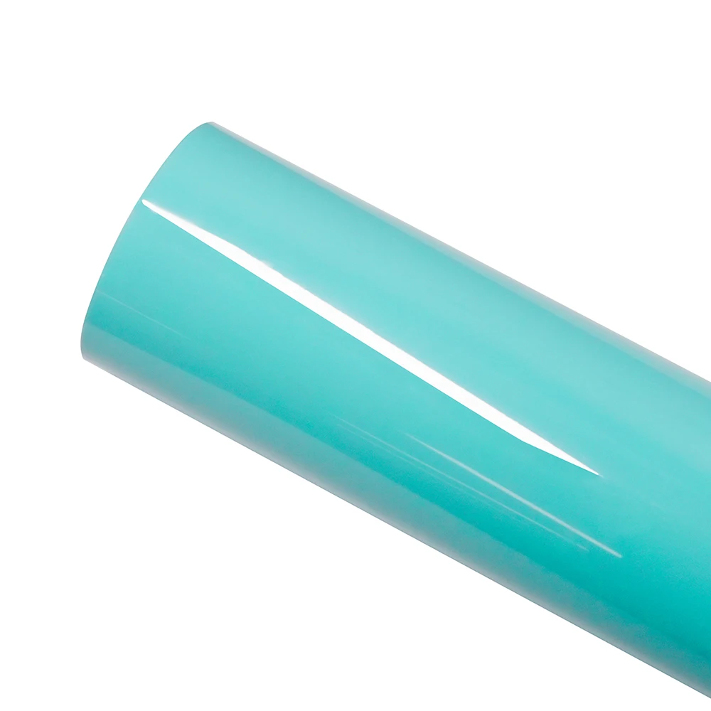 تيفاني الأزرق سيارة ملصق الفينيل التفاف فيلم فقاعة الحرة PET السيارات DIY ملصق مائي جسم السيارة ملصق ذاتي اللصق اكسسوارات السيارات #1