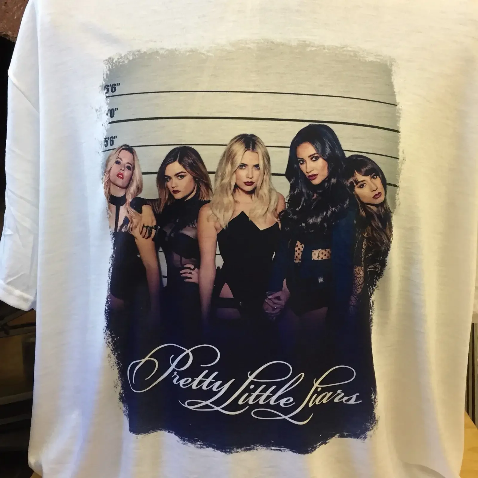 Pretty Little Liars White T Shirt Men amp 39 s Women all sizes vintage Washed Casual fashion Stretched streetwear Comfortable