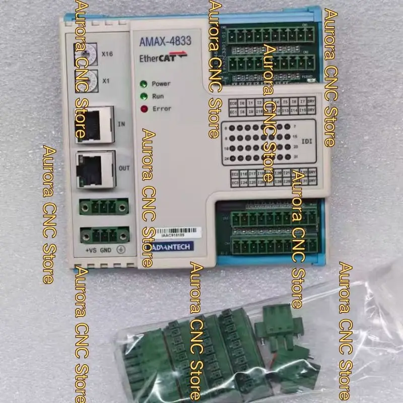 New AMAX-4833-AE EtherCAT Remote I/O Module Fast Shipping
