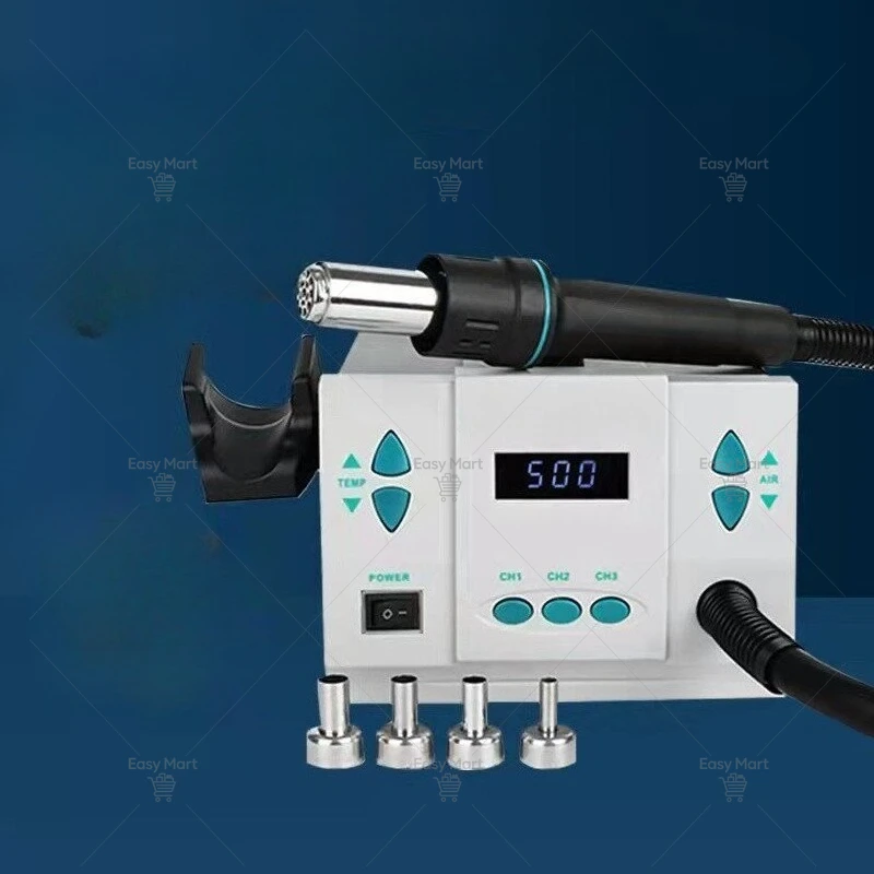 Hot Air Rework Station Soldering YAOGONG 861Dw Touch Screen LCD 1000W 220V for Phone CPU PCB