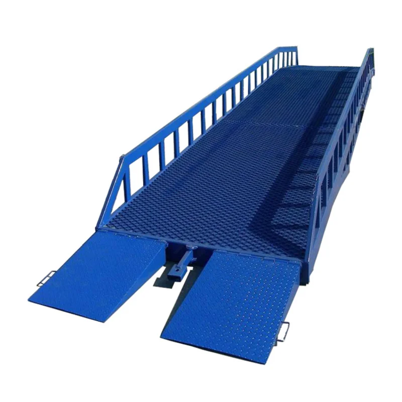 Boarding Bridge 10T Forklift Steel Mobile Loading Dock Ramping Machine Customized Container Load Equipment Ramp Slope Platform