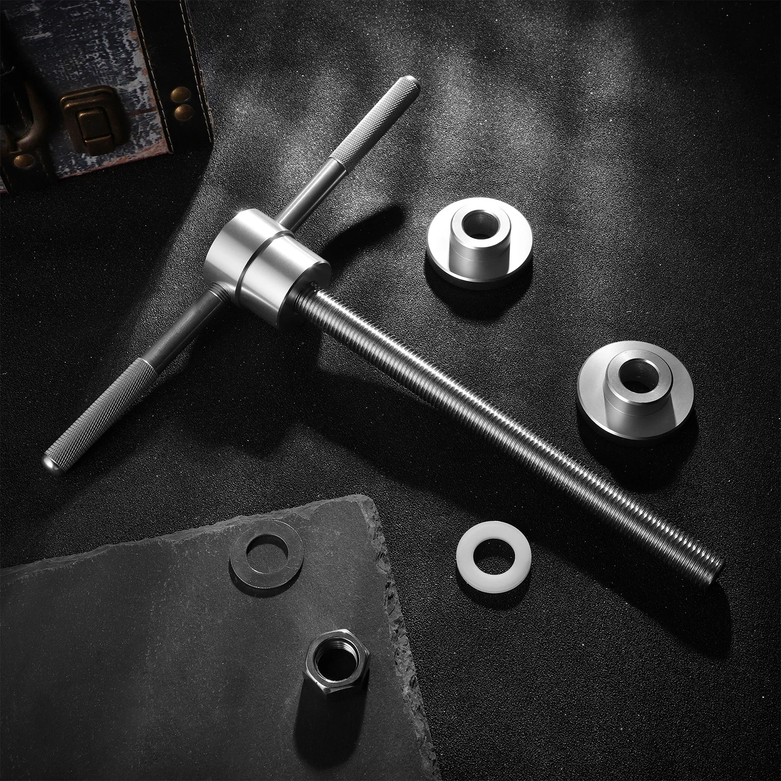 

Bike Headset Cup Bottom Bracket Press Installation Tool T Handle Anti Slip Bike Bearing Press Tool Headset Installation Tools