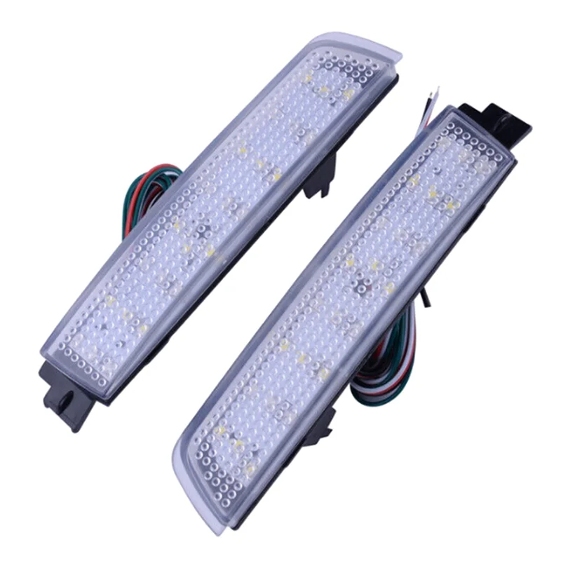 

Reliable-Car Rear Bumper LED Tail Brake Light Reflector Light Transparent Shell Parts For Nissan Juke/Murano/Infiniti FX35 FX37