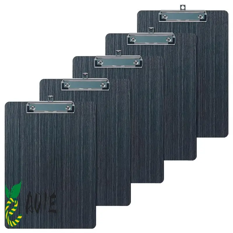 Prancheta, prancheta de madeira, prancheta, pranchetas de memorando, pranchetas de arquivo de grão de madeira