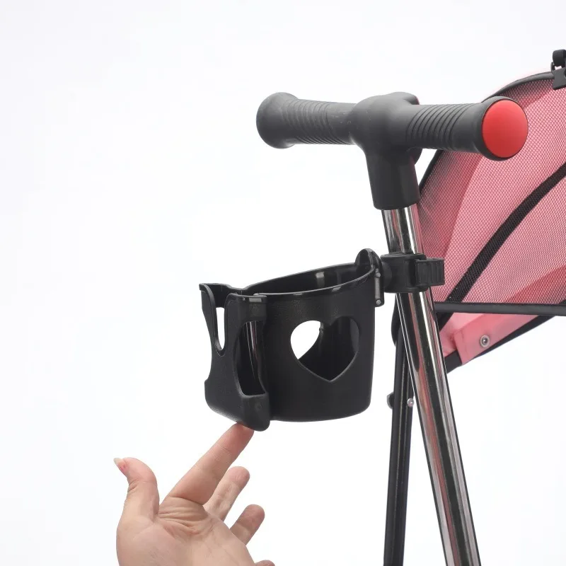 

Stroller Cup Holder - Baby-Walking Essential Bottle Holder Cup Tray Phone Stand 3-in-1 Water Cup & Bubble Tea Holder Accessory