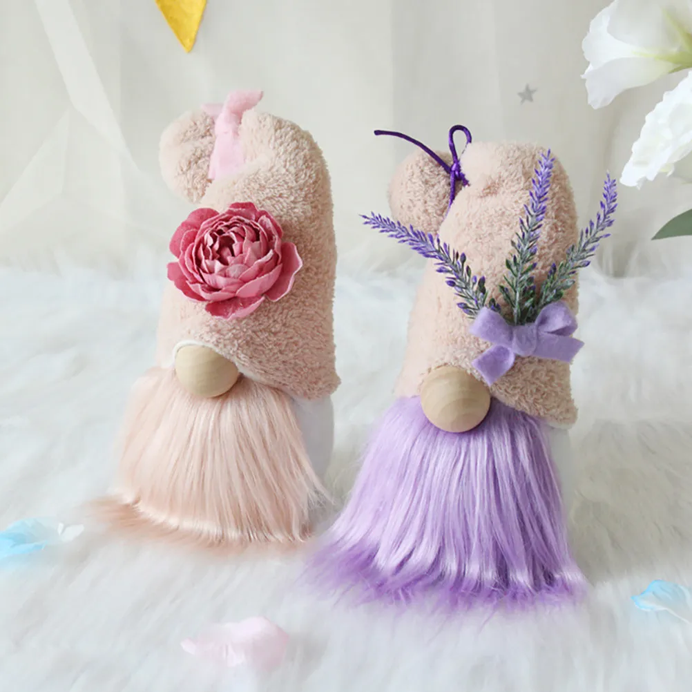 1Pcs Faceless Gnome Ornament Creative Cloth Decoration Festival Party Home Tabletop Decor Lovely Dwarf Adornment for Bedroom