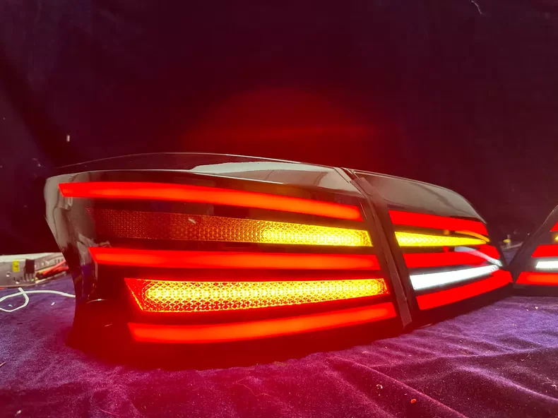 Colorful LED TailLight Assembly for Nissan Sylphy Sentra 12-24 with changeable Light Turn Signal custom Car Accessories