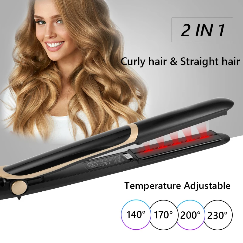 Best-selling straightening hair dryer  Electric heating straightening device  Anti-frizz and damage repair function