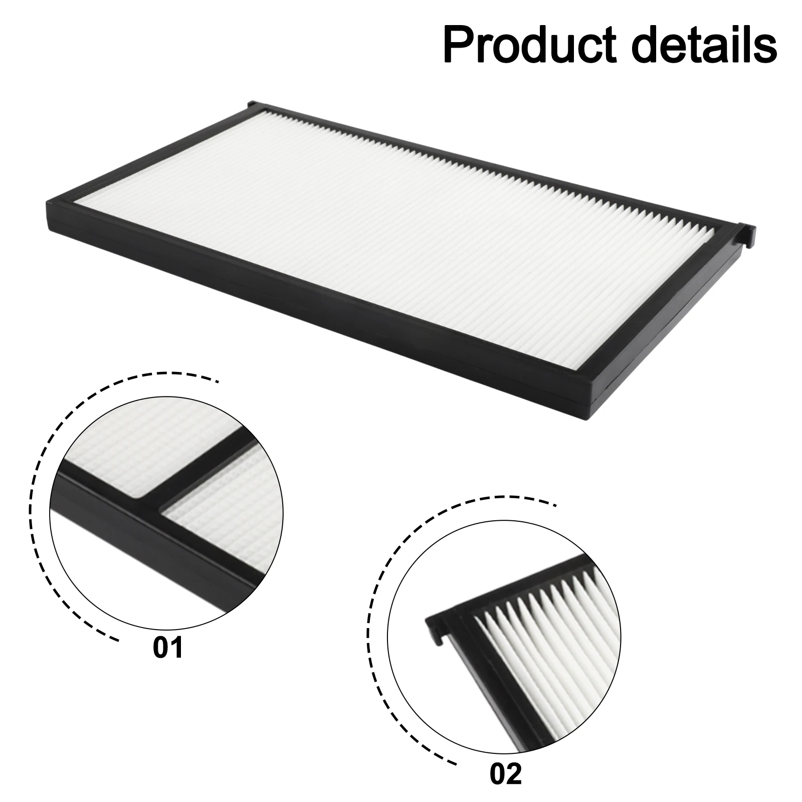 RCX70101PAK2 For Robotic Pool Cleaner Filters PET Fiber with Enhanced Filtration for Comprehensive Pool Cleaning