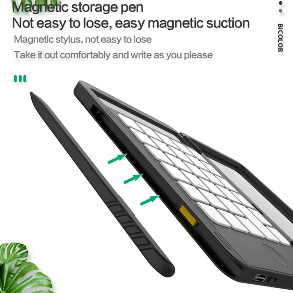 Calculadora científica 2 en 1, pantalla grande, almohadilla de dibujo LCD plegable para oficina, pantalla de 12 dígitos recargable