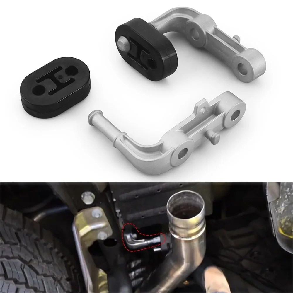 مجموعة دعم كاتم الصوت لقوس العادم الخلفي الأيسر والأيمن 68275662AB 68395841AA لدودج رام 1500 3.0L 5.7L 6.2L 2019-2025 #3