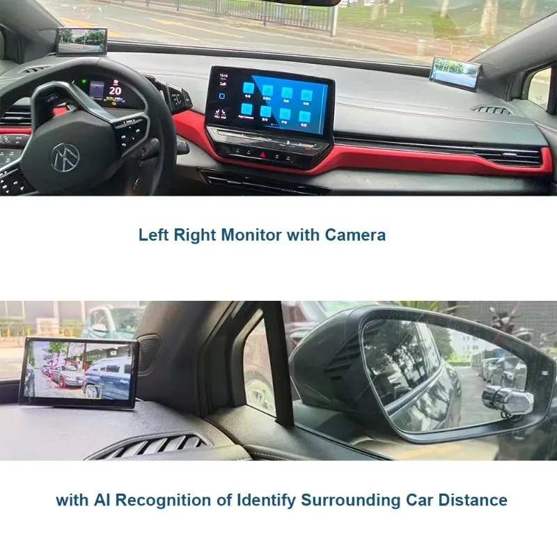 Universal Fit AI Detection Side  Intelligent Electronic Rearview Mirror