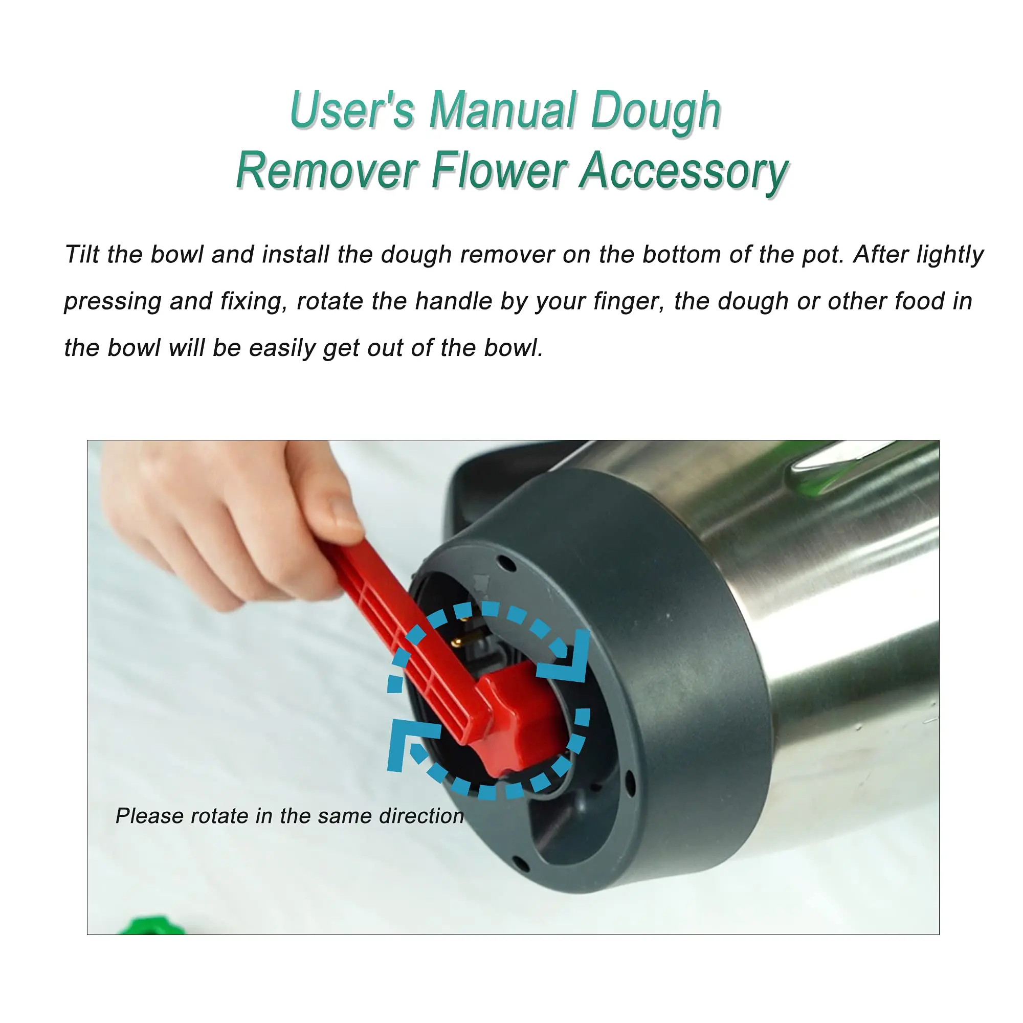 Vorwerk Thermomix Thermomix Thermomix TM5 TM6 خلاط قبضة مزيل العجين النمام