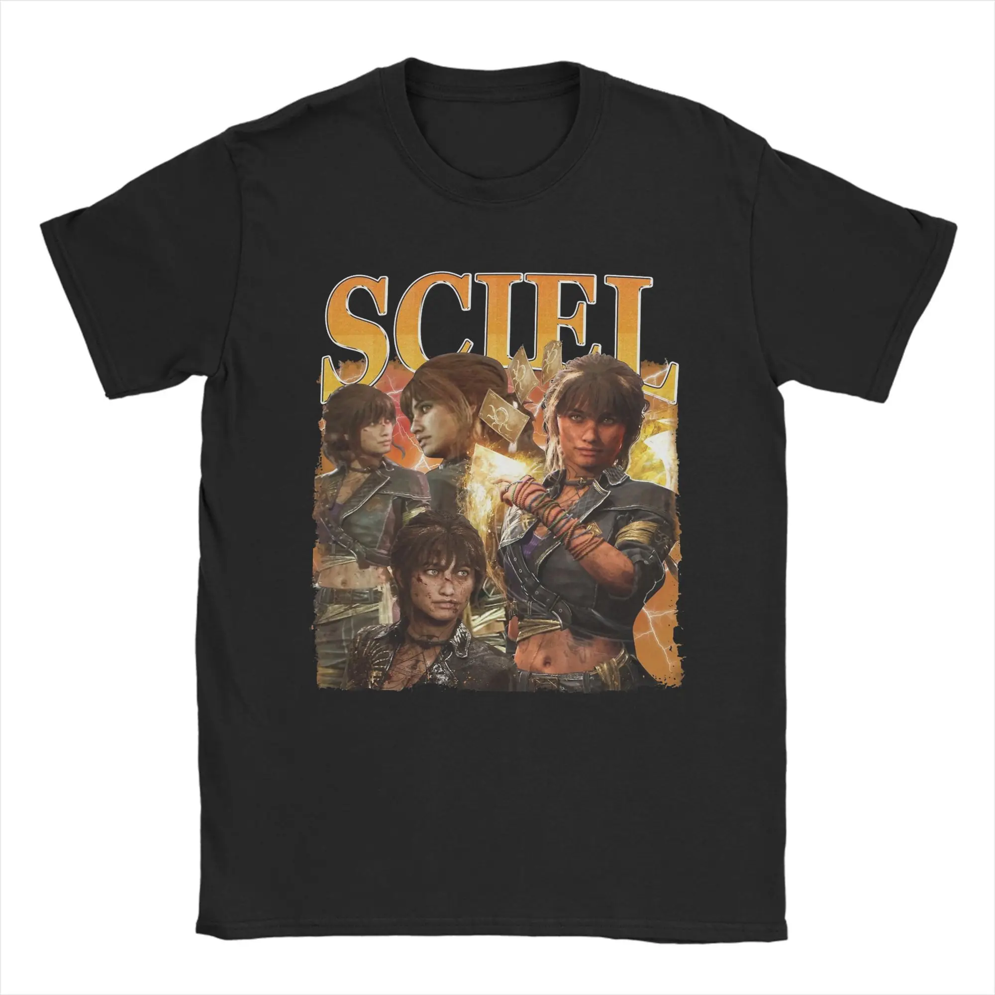 

Casual Beautiful Girl Game 2025 Clair Obscur Expedition 33 T-Shirt for Men O Neck Cotton T Shirt Short Sleeve Tees Clothes
