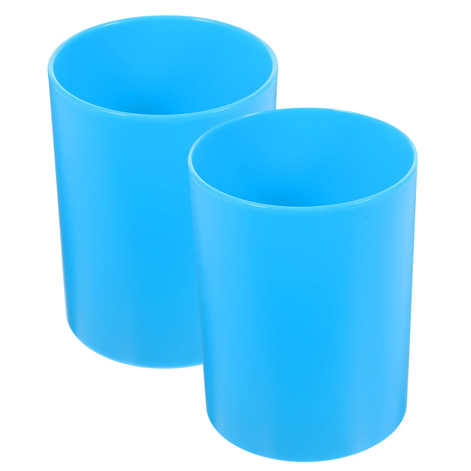 2 Pcs Lead Pencils Holder for Desk Office Container Organizer Plastic Pupils Cup Classroom