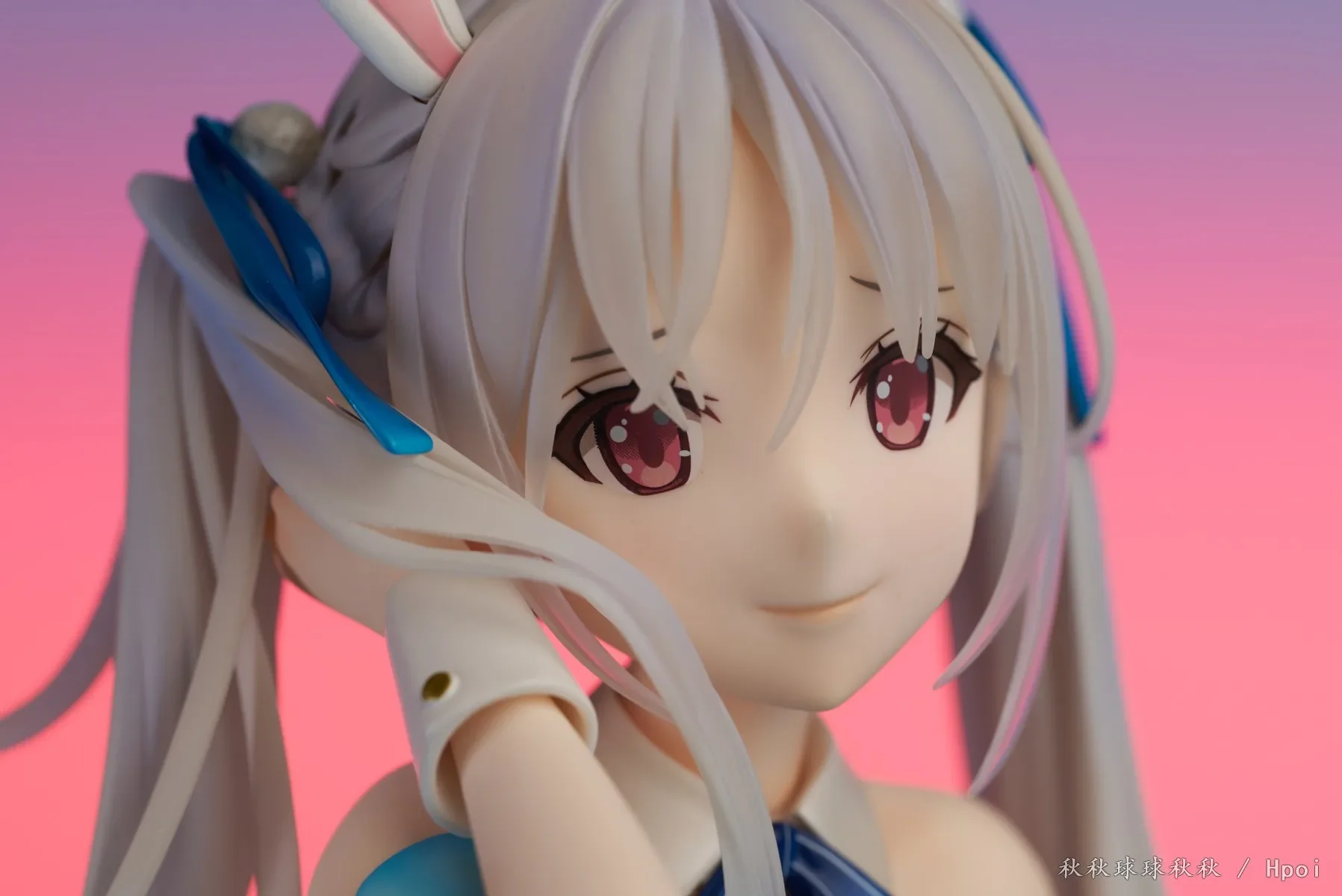 NSFW الأصلي ملزمة الأرنب فتاة كريس 1/4 أكوا الأزرق PVC عمل الشكل لعبة الكبار جمع Kawaii لطيف نموذج دمية الهدايا #5