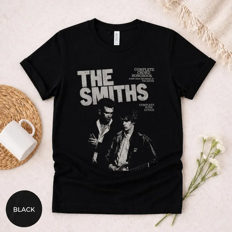 The Smiths Inspired Vintage Shirt, Retro Indie Rock Graphic Tee, Classic 80s Alternative Music T Shirt for Fans