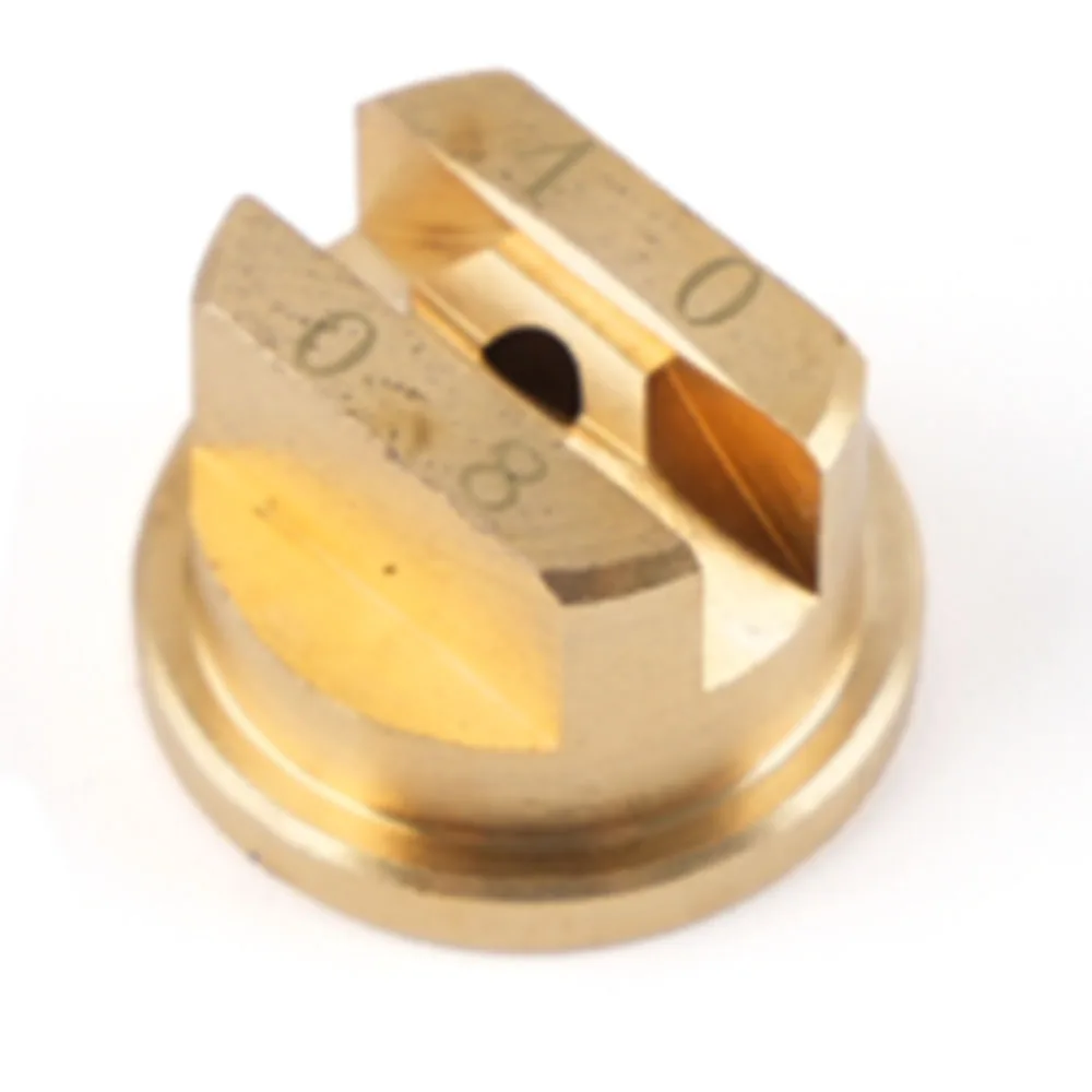 YS High Pressure Agricultural Spray Bar Spray Nozzle, Brass TP Air Jet Flat Fan Nozzle