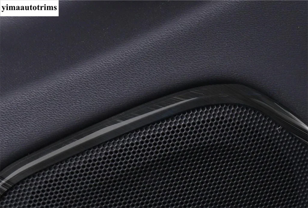 

For VOLVO XC60 2018 - 2024 Car Door Speaker Loudspeaker Sound Frame Decoration Cover Trim Stainless Steel Accessories Interior