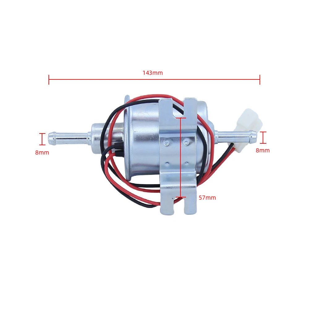5PCS Low Pressure Universal Diesel Petrol Gasoline Electric Fuel Pump OME# HEP-02A 12V For Car Motorcycle ATV HEP02A HEP 02A