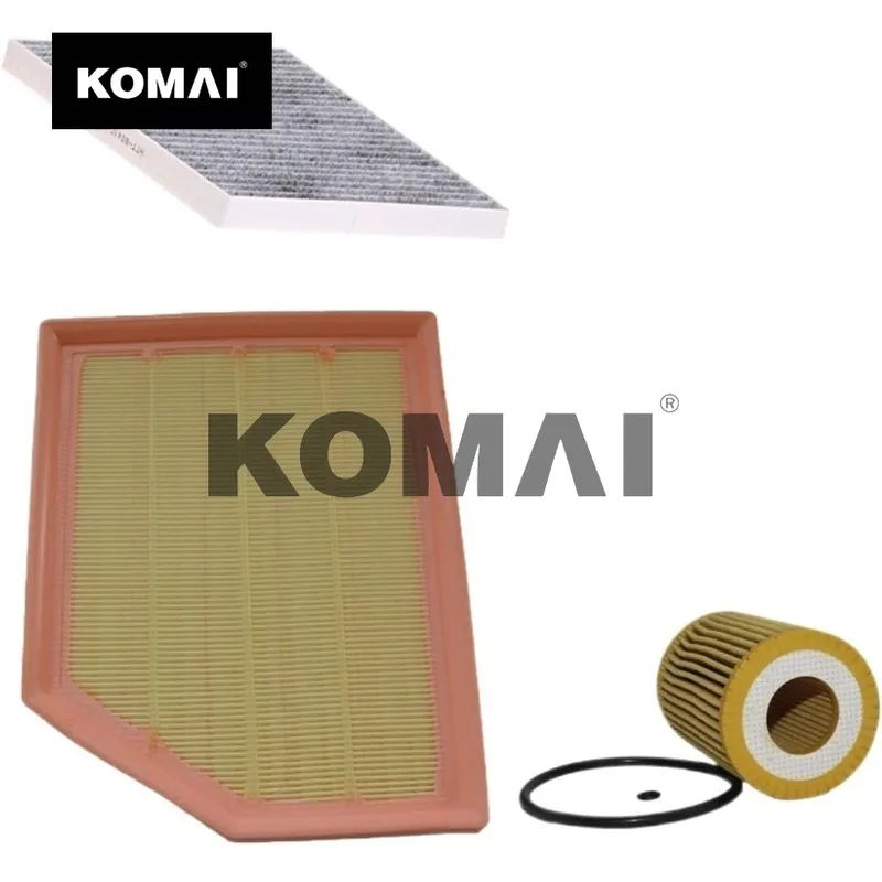 KOMAI 3pcs Filter Set For CHANGAN Hunter Plus 2.0TDI-Diesel 2023 KAICENE F70 A/C Cabin Engine Air Cleaner Oil Filt