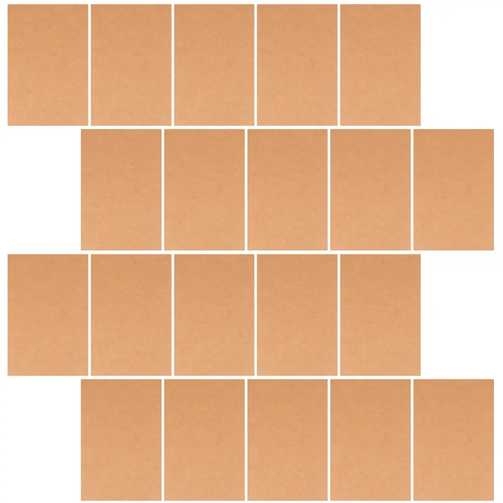 

150Pcs DIY Blank Cards Kraft Paper Blank Postcards Premium Thick Smooth Writing Surface for Holiday Thanksgiving Christmas