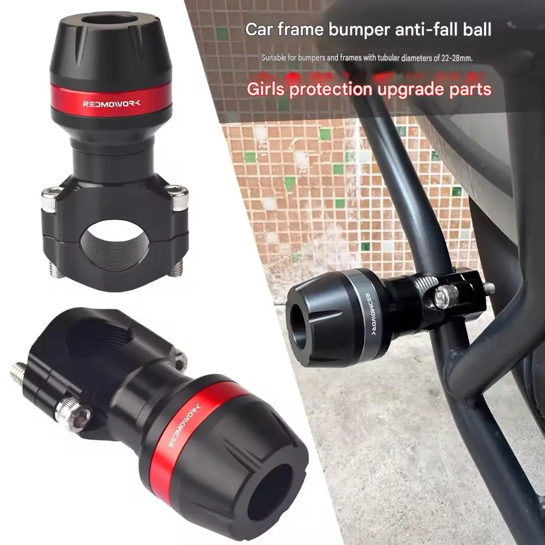 Crash Bar With Anti-Crash Slider Bumper Frame Protector Fit For ZONTES 703T 703F