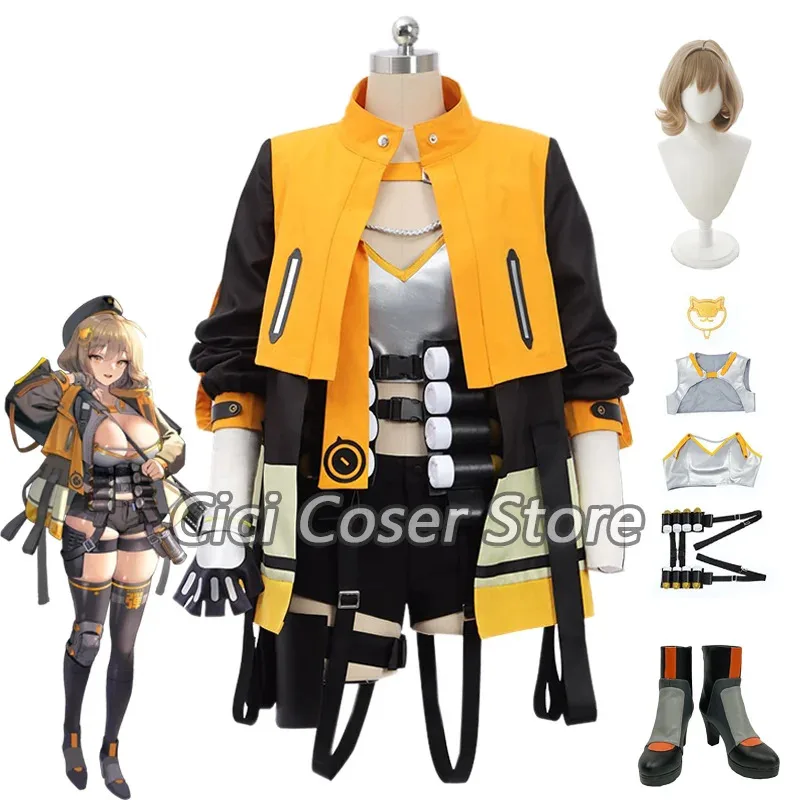 Game Nikke The Goddess of Victory Anis Cosplay Sexy Women Costume Full Set Halloween Party Carnival Outfits Wigss;3,k8't,