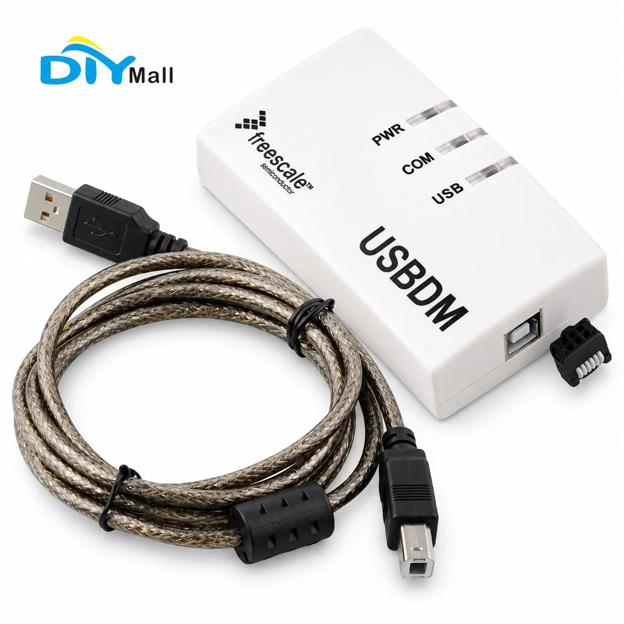 DIYmall USBDM OSBDM JS16CWJ 48MHz USB 2.0 BDM Debugger Emulator Cable For MCU With ESD Protection