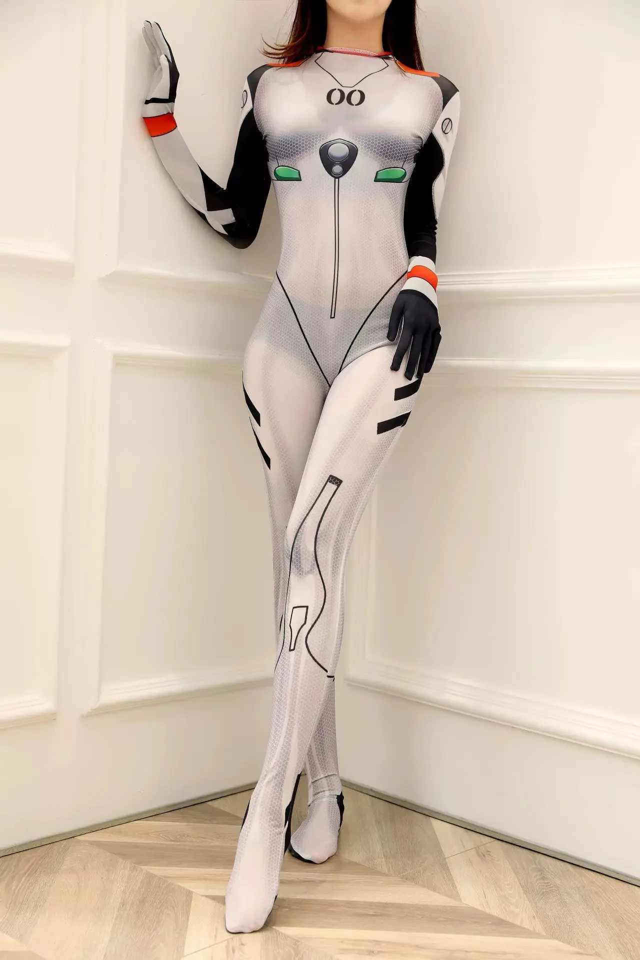Asuka Langley Soryu Ayanami Rei ontariTwo Dva Cosplay Costume pour femme Asuka Test Jumpsuit Zentai imbibé Anime Halloween Drum