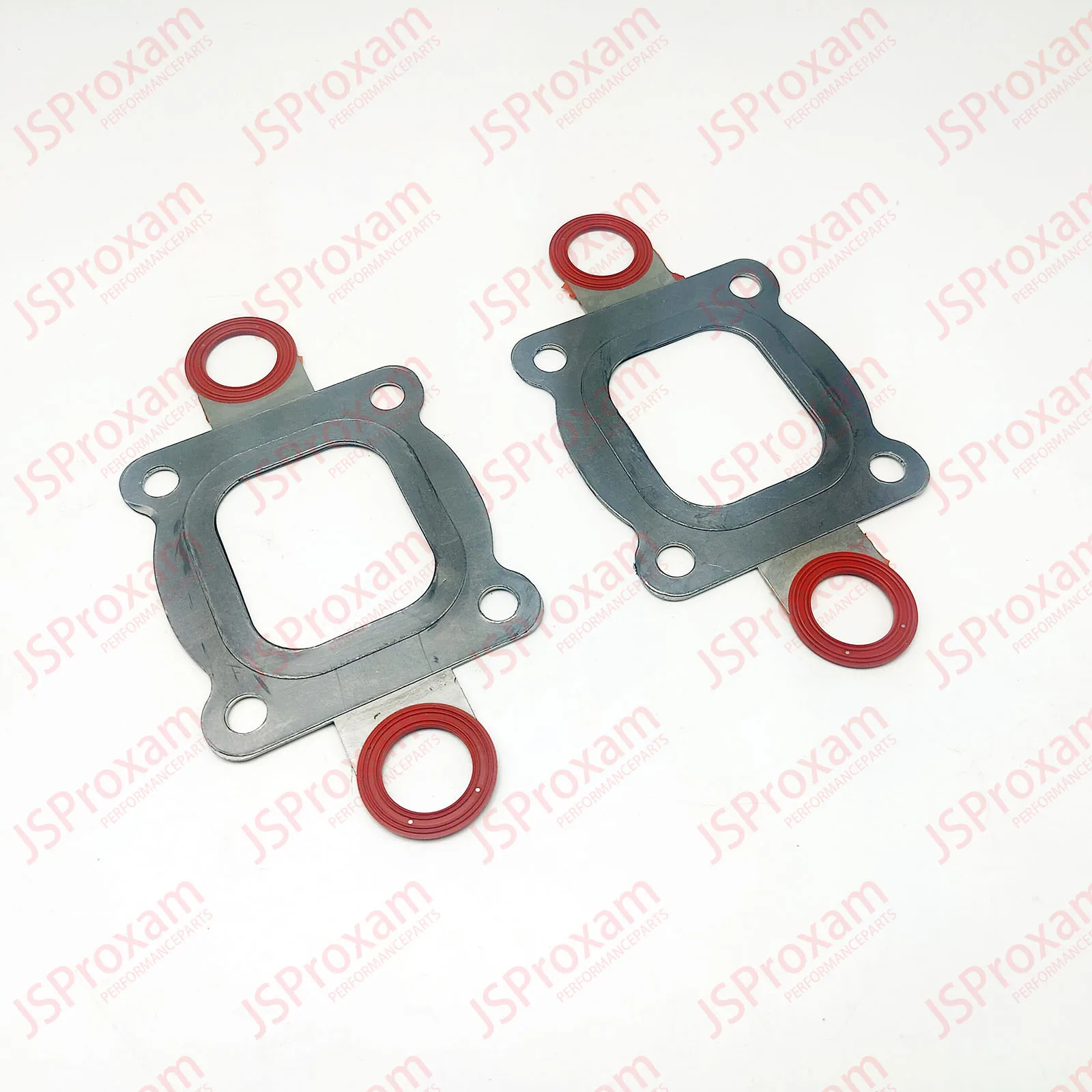 2Pcs 27-864547A02 Replaces Fit For MerCruiser 27-864850A1 4.3 5.0 5.7L v6 v8 Exhaust manifold Elbow Gasket Dry Joint