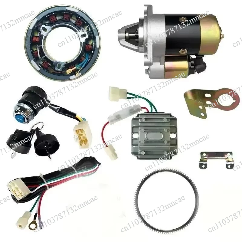 170F/173F/178F/186F Micro Farming Electromechanical Starter with 186 Machine Modification