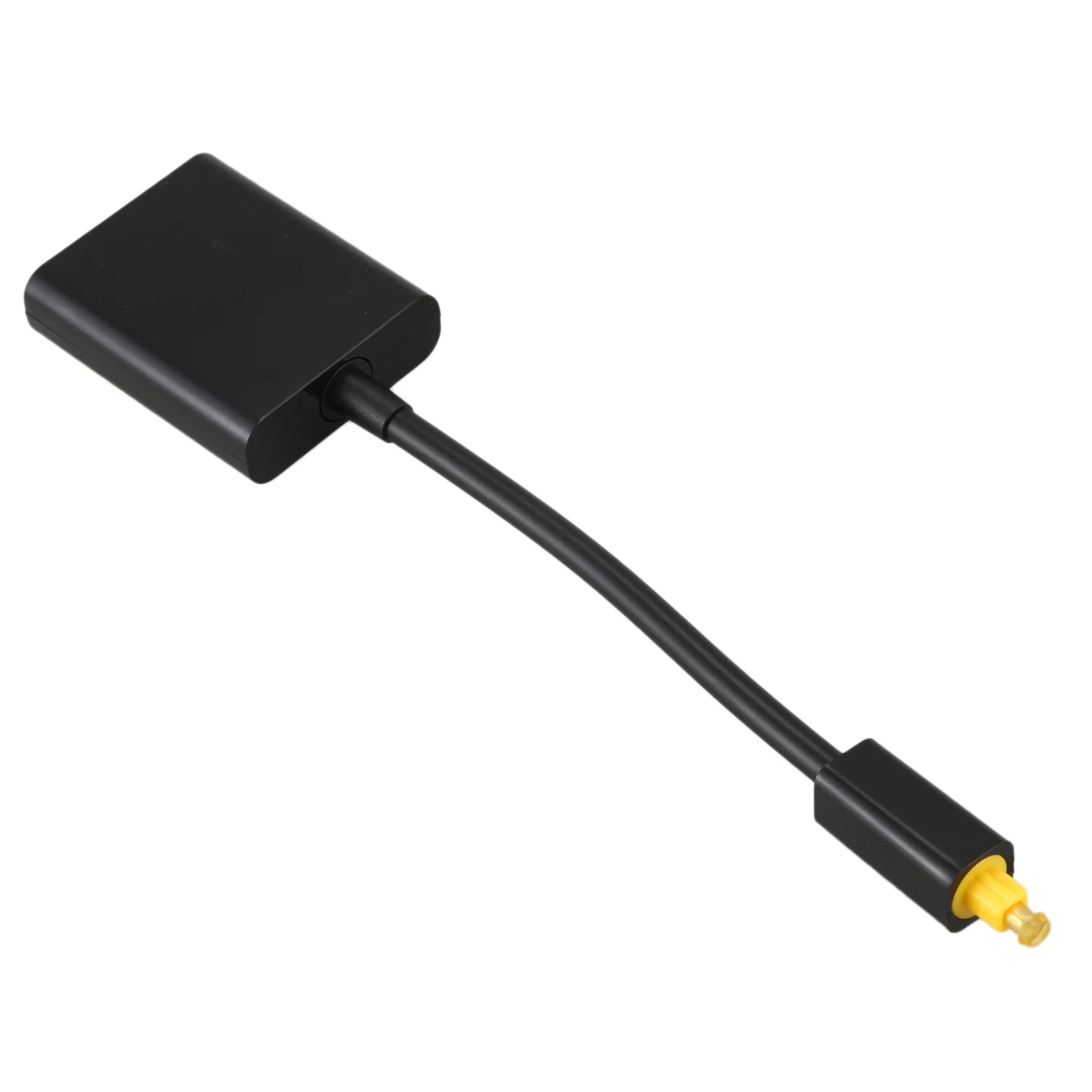 DT60 Digital SPDIF Optical Audio Splitter 2 Way Toslink Splitter Adapter 1 Input 2 Output SPDIF Optical Cable Splitter Hub