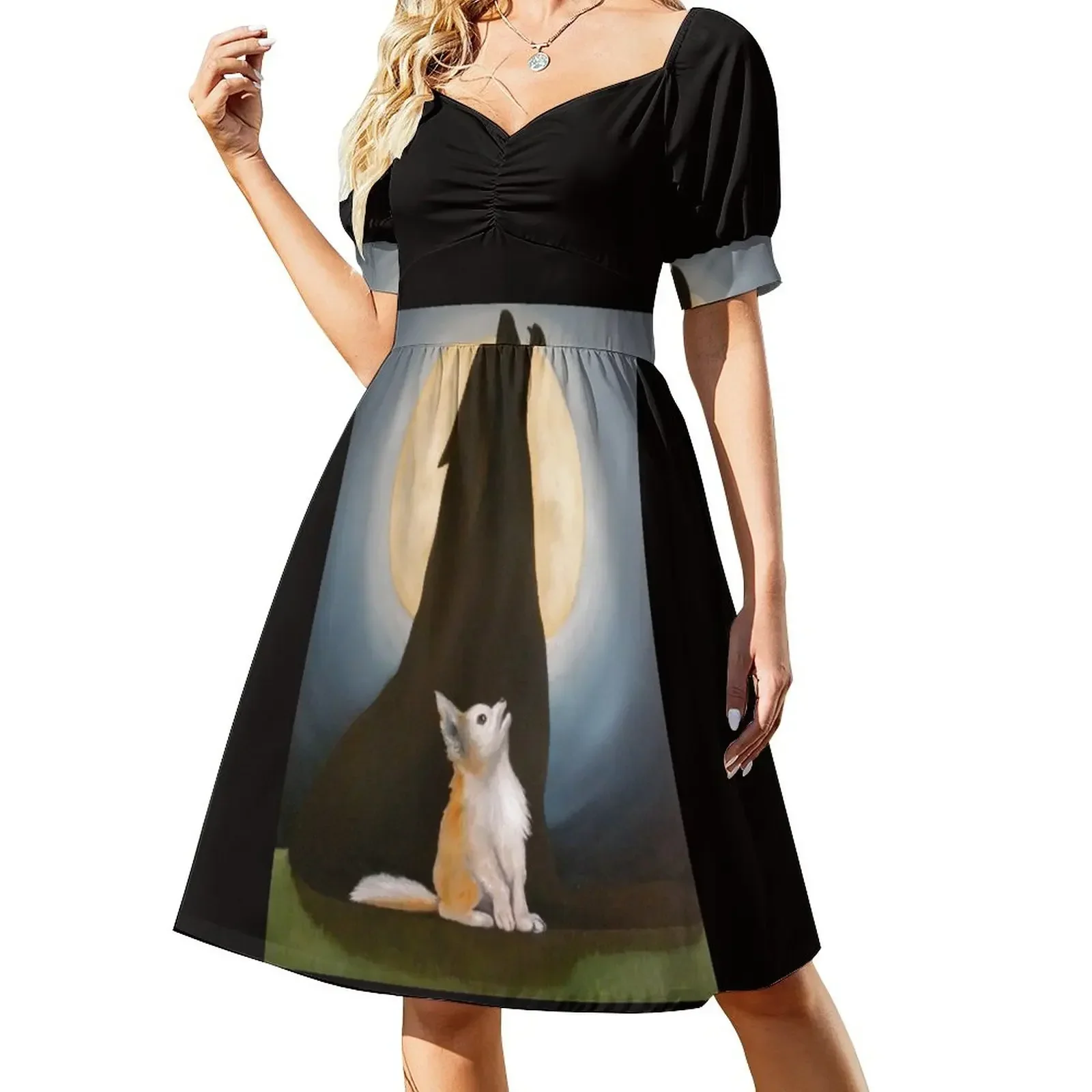 

A chihuahua is a Paleo Dog! Short-Sleeved Dress summer dress for women 2025 women formal occasion dresses