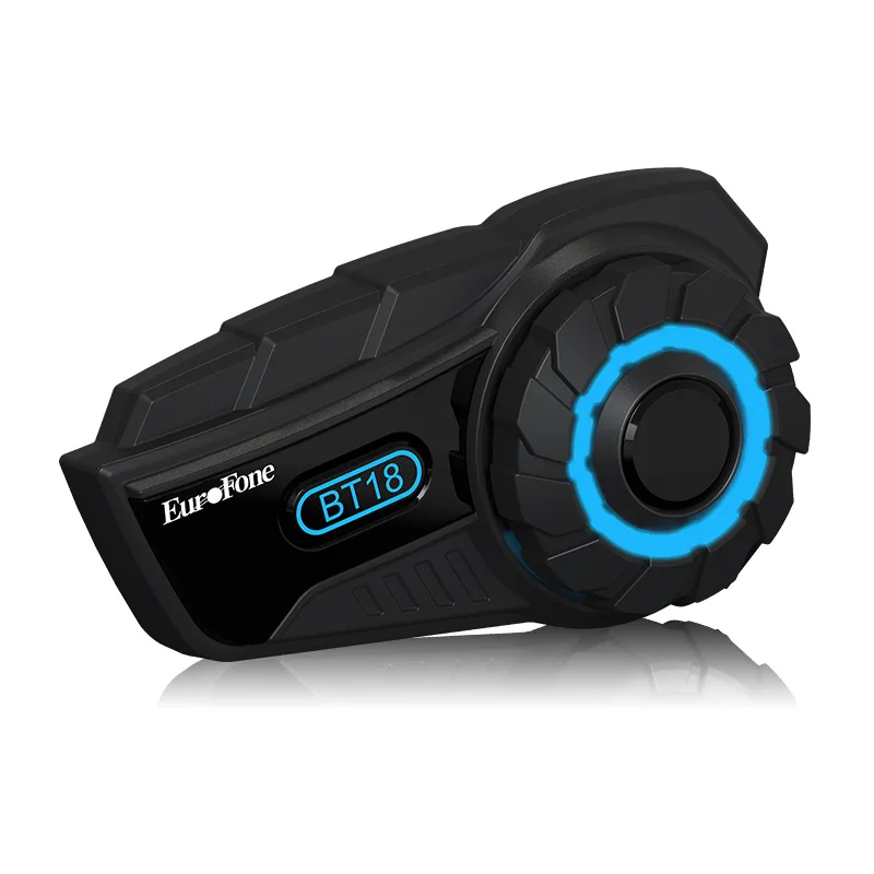 

Motorcycle Helmet Bluetooth Headset: Full-Duplex 2-Person Wireless Intercom with Noise reduction Waterproof, Bluetooth 5.1