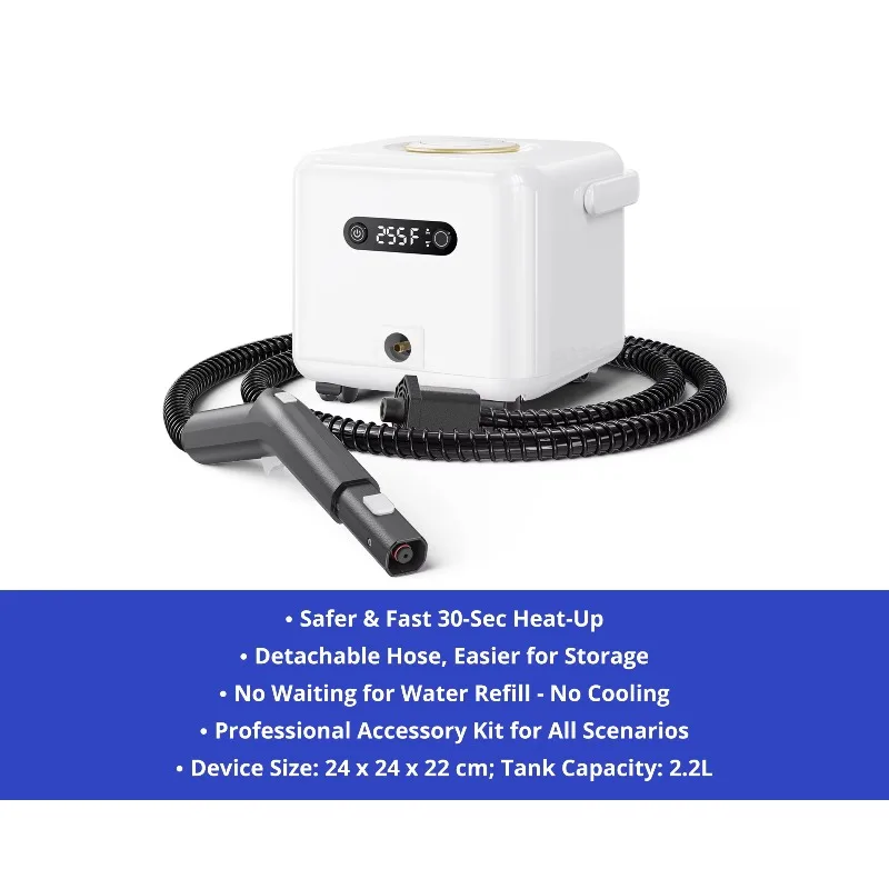 

High-Temperature 1600-2600W Electric Steam Cleaner Multifunctional Detachable for Home Car Sterilising & Deep Cleaning