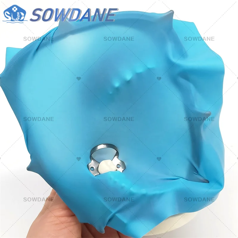 Picture 3: Dental Endo Frame Rubber Dam Sheets Carbon Fibre Contrast Foldable Teeth Whitening Mouth Opener Tool
