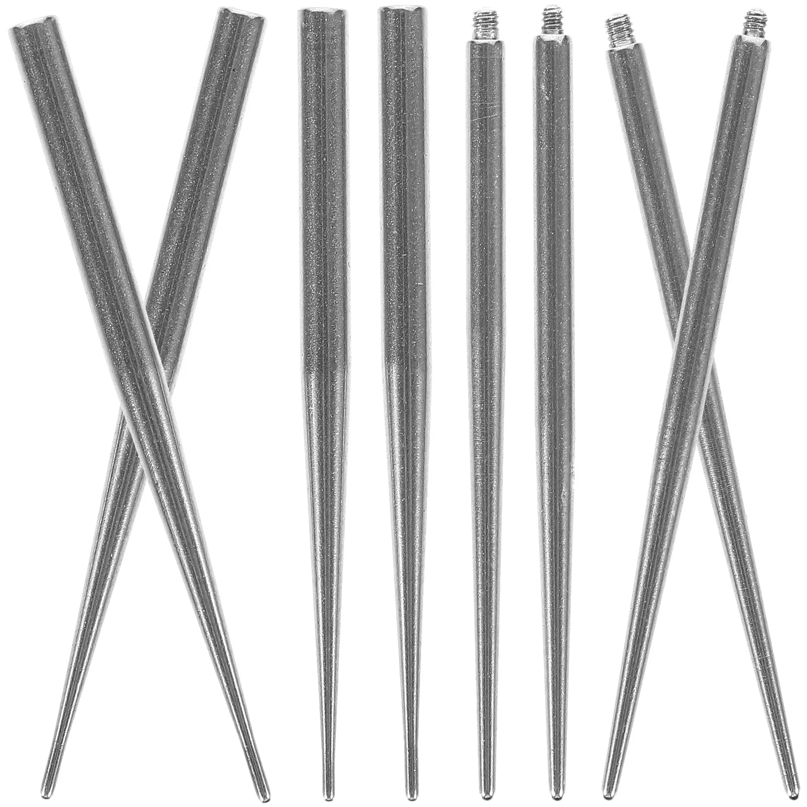 

8Pcs Piercing Taper Pin High-Grade Stainless Steel Body Piercing Assistant Tool Nose Ear Lip Navel Stretching Kit