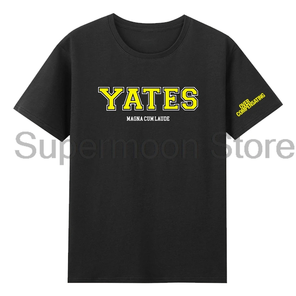 Tv Overcompensating Yates Orientation T-shirt Crewneck Short Sleeve Cotton Tee Men Women Streetwear Tops