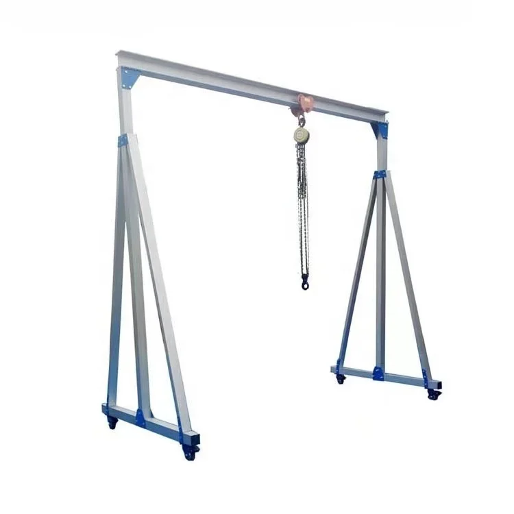 1-10 Ton Universal Portable Gantry Crane, Matching Bearing Gearbox & High Performance Power Component For Multi-Spec Lifting
