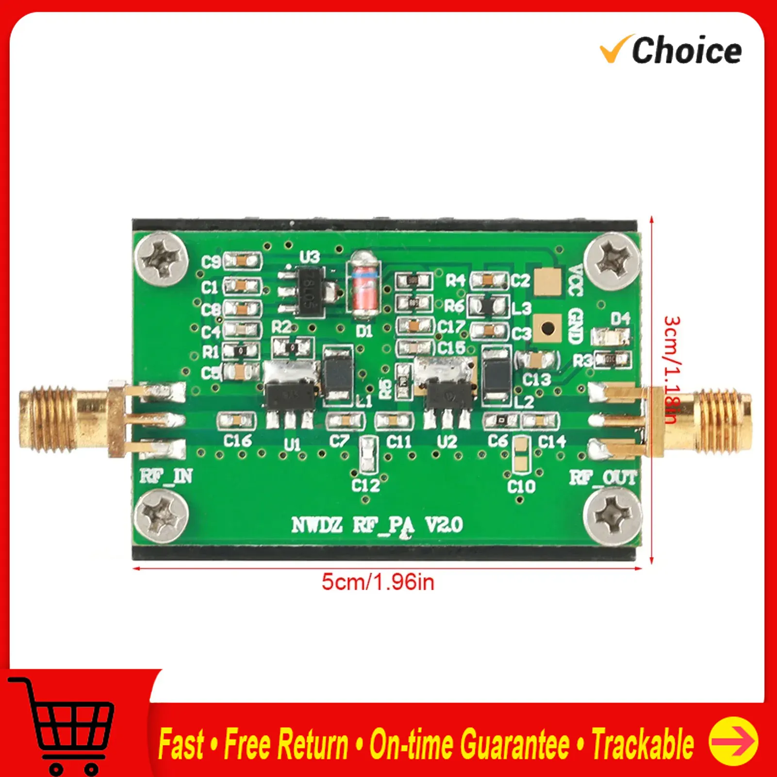 yZ[z2MHz-700MHZ 3W HF VHF UHF FM gX~b^[ RF p[AvWIp