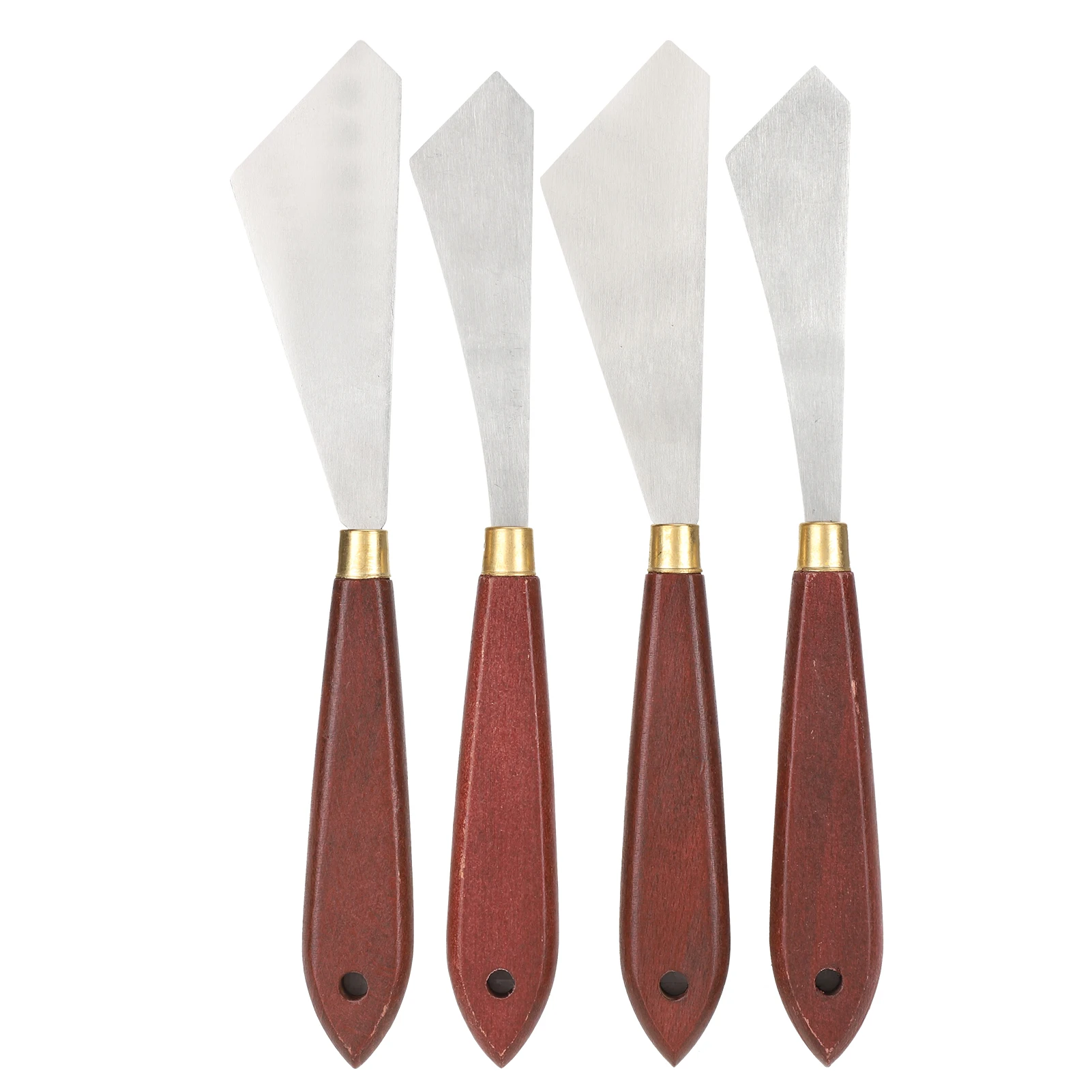 Painting Knife Set Stainless Steel Palette Knife Shaped Oil Painting Art Spatula Mixing Acrylic Scraper