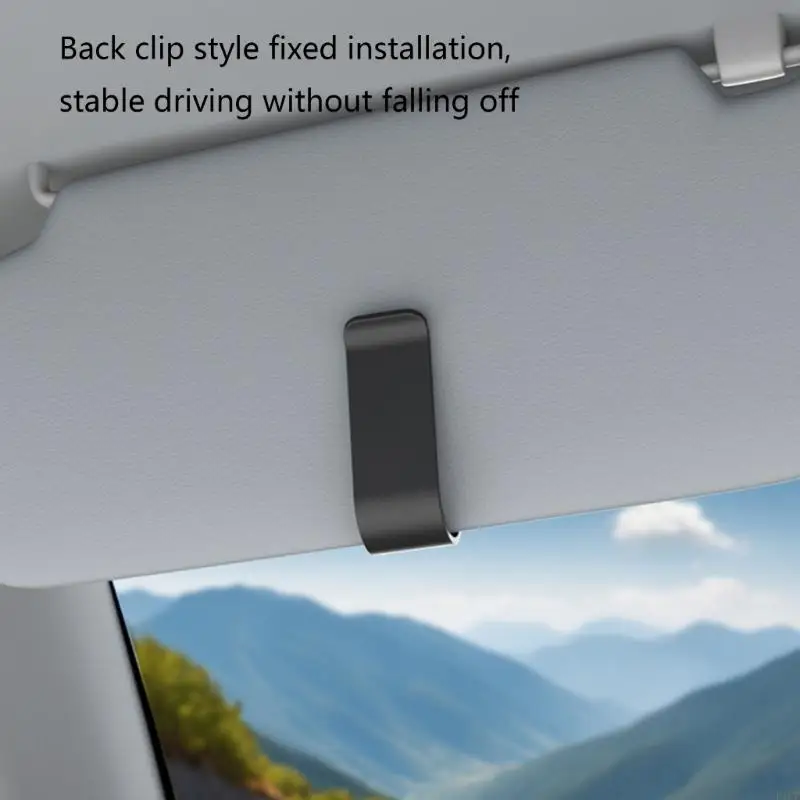 F1CF Anti Scratch Eyeglass Holder Rack Saves Space In Vehicle Interior Clips Securely