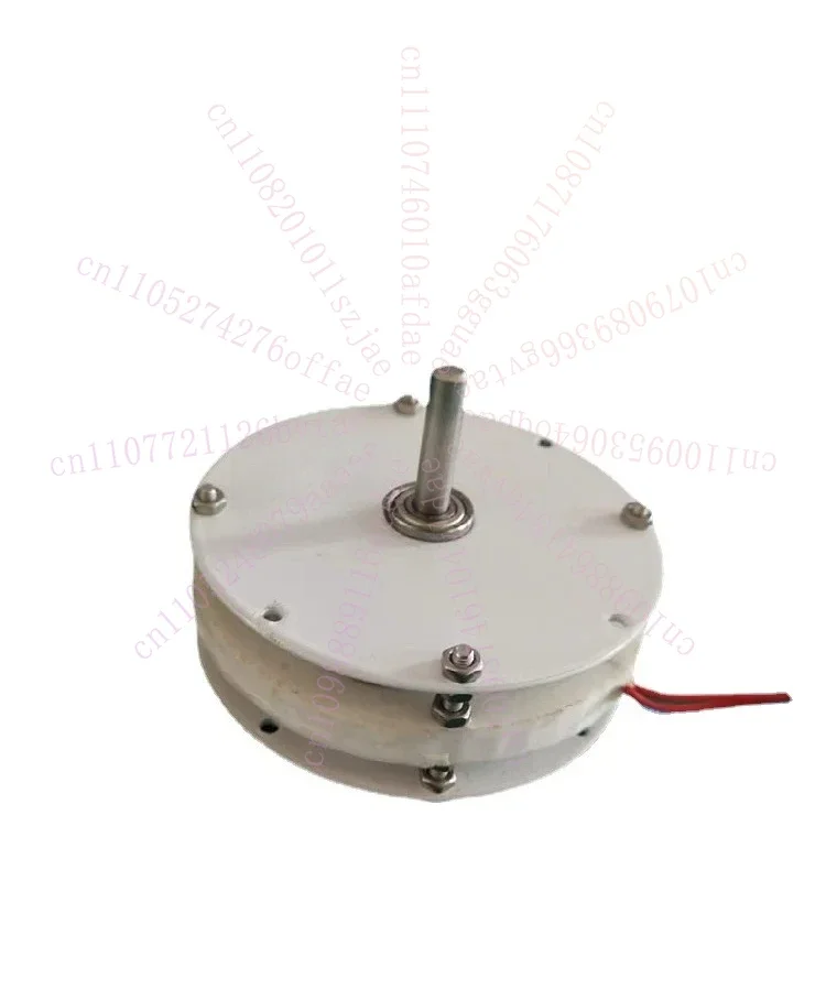 20W Mini Disc Ironless Core Permanent Magnet Generator High Efficiency Low Speed Low Resistance DIY Wind Power